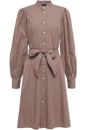 Ralph Lauren Checked cotton shirt dress
