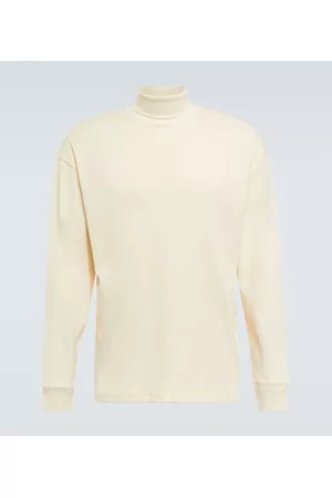 LEMAIRE Bawełniane - Cotton jersey turtleneck sweater