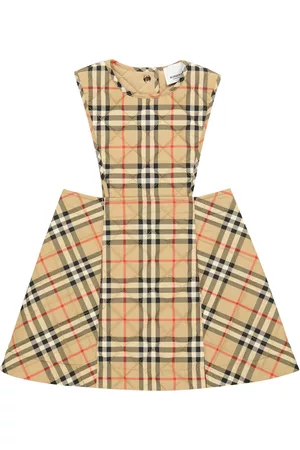 Burberry Vintage Check quilted pinafore dress