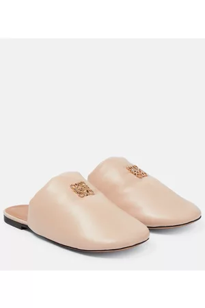 Loewe Padded Anagram leather mules