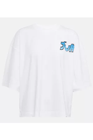 J.W.Anderson X Run Hany logo cotton T-shirt