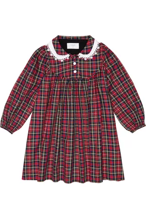 PAADE Checked cotton dress