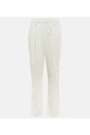 Brunello Cucinelli Velvet cotton pants