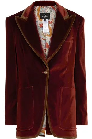 Etro Stretch-cotton velvet blazer