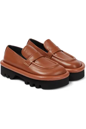J.W.Anderson Bumper leather platform loafers