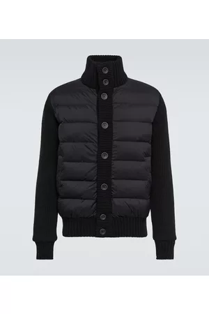 HERNO Kurtki zimowe - Padded wool and cashmere jacket
