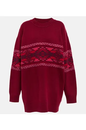 Isabel Marant Avril jacquard wool-blend sweater