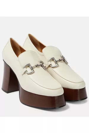 Gucci Horsebit platform leather loafers