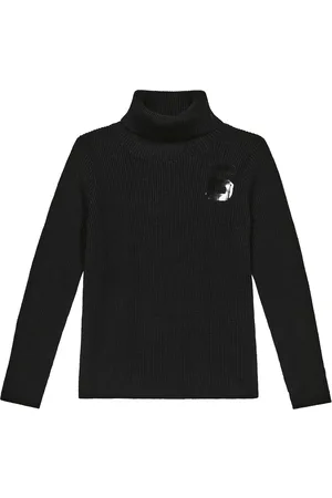 Maison Margiela Ribbed-knit turtleneck sweater