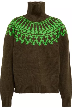 Tory Sport Kobieta Swetry i Pulowery - Merino Fair Isle wool-blend sweater