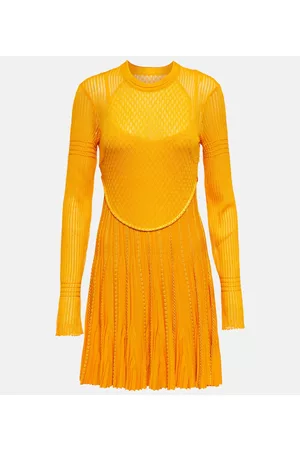 Givenchy Pleated knit minidress