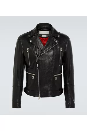 Alexander McQueen Leather biker jacket