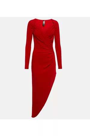 Norma Kamali Kobieta Sukienki asymetryczne - Asymmetric midi dress