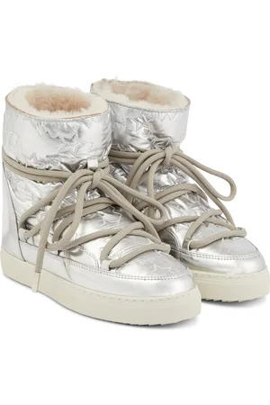 INUIKII Kobieta Botki - Sneaker Star Wedge metallic snow boots