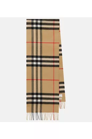 Burberry Kobieta Kaszmiru - Archive Check cashmere scarf