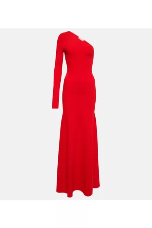 Victoria Beckham Kobieta Sukienki dzianinowe - Exclusive to Mytheresa â Knitted one-shoulder maxi dress