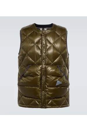 and wander Diamond quilted vest