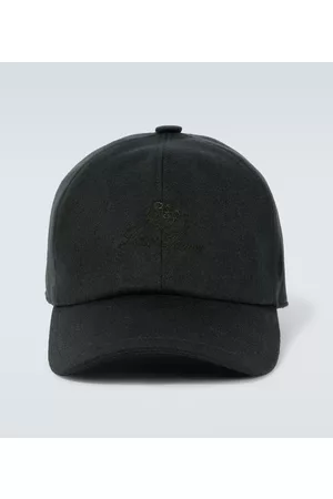Loro Piana Kapelusze - Logo cashmere baseball cap