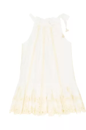 ZIMMERMANN Clover lace-trimmed cotton dress