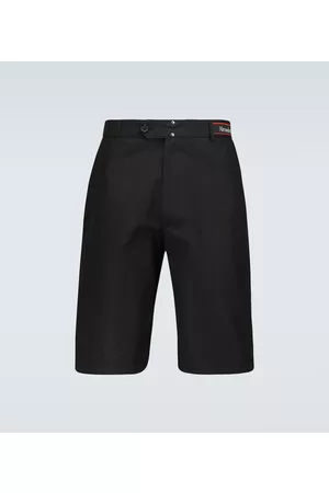 Alexander McQueen Tailored cotton Bermuda shorts