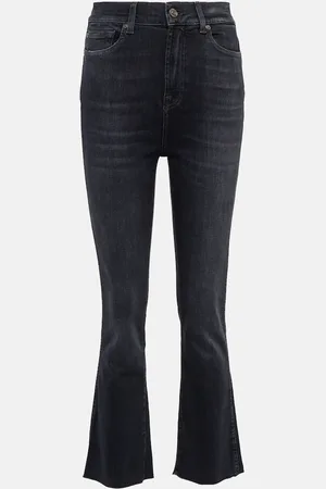 7 for all Mankind Slim Kick high-rise jeans