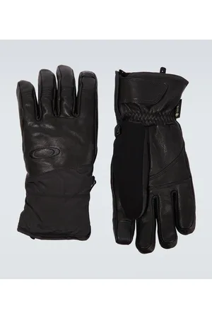 Oakley Rękawiczki - Ellipse padded leather-paneled gloves