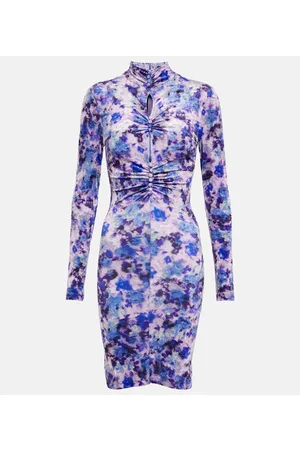 Isabel Marant Gram floral velvet minidress