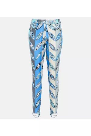 Puccini X Fusalp printed stirrup ski pants