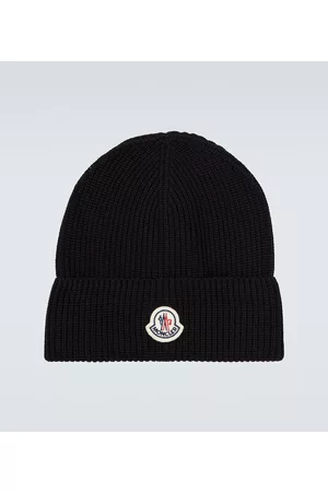 Moncler Ribbed-knit cotton beanie