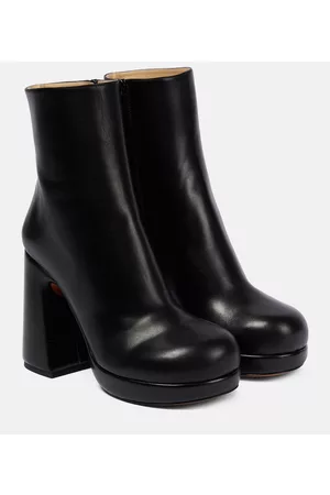 Proenza Schouler Forma platform leather boots