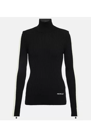 Moncler Virgin wool turtleneck sweater