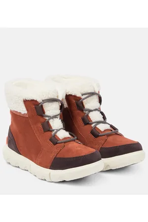 sorel Explorer II suede snow boots