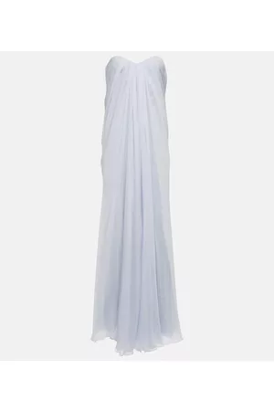 Alexander McQueen Silk chiffon gown