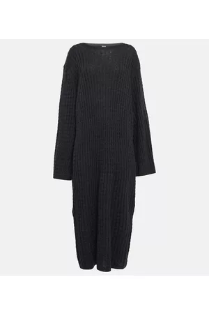 Totême Cable-knit wool sweater dress
