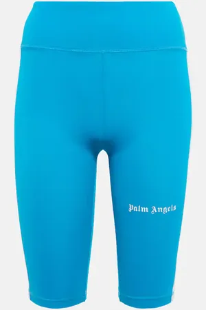 Palm Angels Mid-rise biker shorts