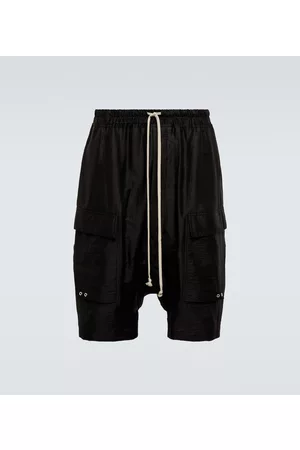 Rick Owens Szorty Cargo - Cargo Pods linen-blend shorts