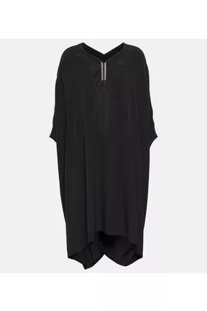 Rick Owens Babel crÃªpe and tulle tunic