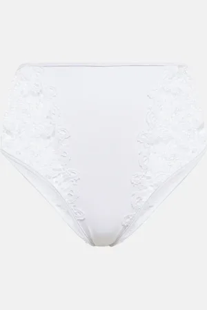 Giambattista Valli Floral lace bikini bottoms