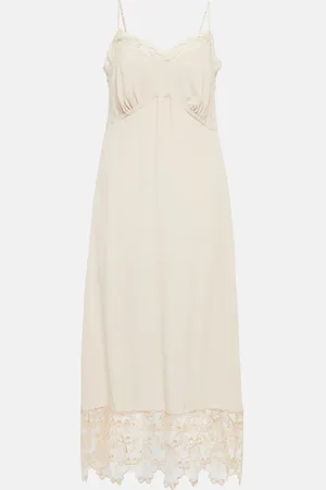 Simone Rocha CrÃªpe de chine slip dress
