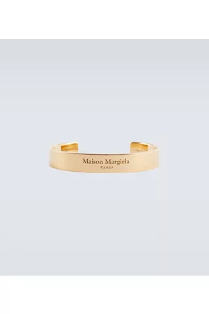 Maison Margiela Logo cuff bracelet