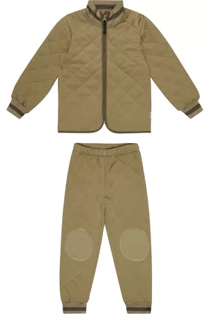 Molo Quilted jacket and pants set