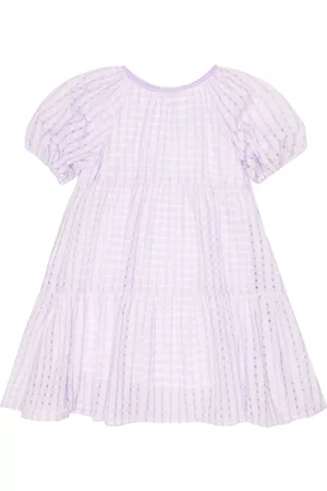 PAADE Alma cotton-blend seersucker dress