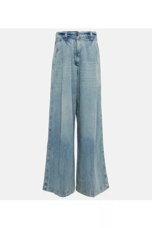 Brunello Cucinelli High-rise oversized jeans