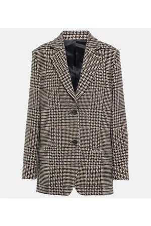 Totême Checked wool-blend blazer