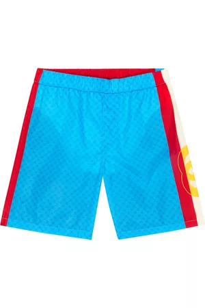 Gucci Logo printed swim trunks
