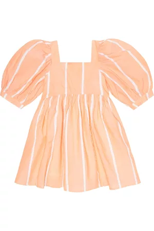 MORLEY Suzy striped cotton poplin dress