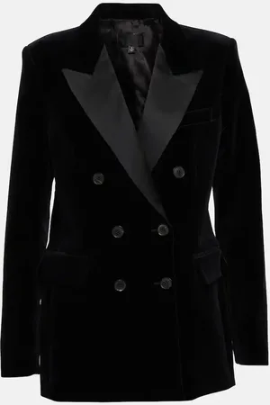 NILI LOTAN Valentine velvet blazer