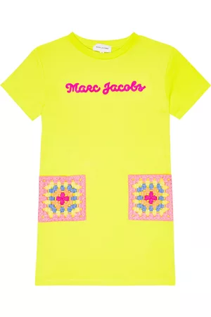 Marc Jacobs Kids Embroidered cotton dress