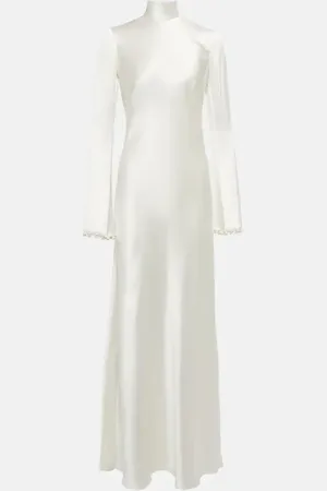 GALVAN Bridal Praiano silk gown