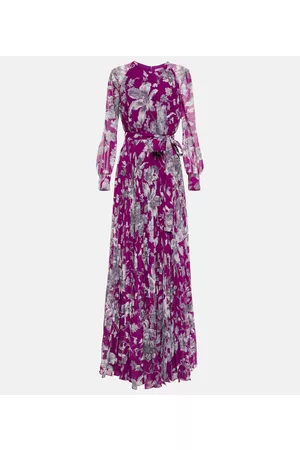 Erdem Lindsay floral voile gown